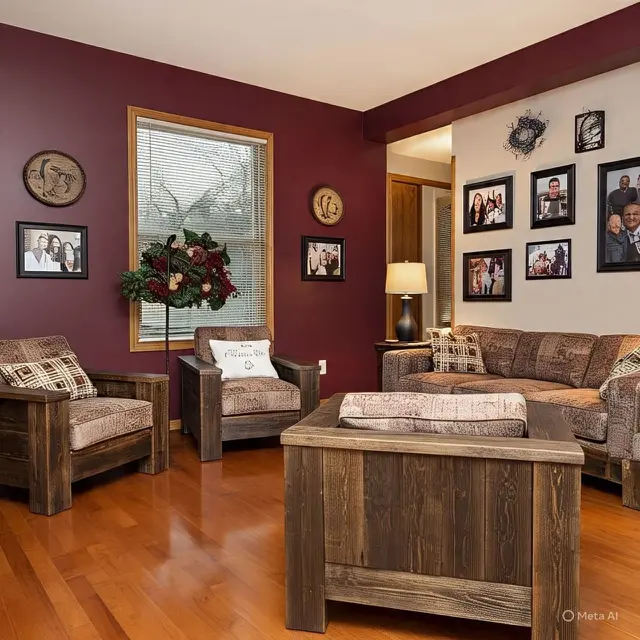 Inspirasi Cat Rumah Warna Maroon