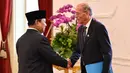 Ketiganya adalah Wakil Presiden Vietnam Vo Thi Anh Xuan, Duta Besar Amerika Serikat untuk PBB Linda Thomas-Greenfield dan perwakilan khusus Menteri Eropa dan Luar Negeri Prancis untuk hubungan ekonomi dengan negara-negara ASEAN Francois Corbin. (BAY ISMOYO/POOL/AFP)