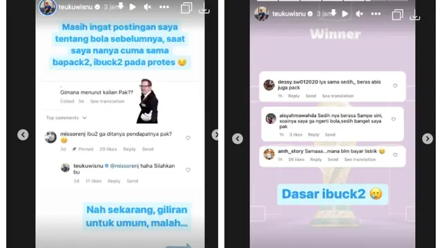 Teuku Wisnu Sedih Jepang Tak Lolos ke Perempat Final Piala Dunia 2022. (instagram.com/teukuwisnu)
