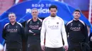 Duel panas antara Paris Saint-Germain (PSG) dan Arsenal akan tersaji di semifinal Liga Champions. Pertandingan pertama akan digelar di Emirates Stadium, Rabu (30/4/2025) dini hari WIB. (Adam Davy/PA via AP)  /PA via AP)