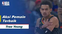 Berita Video Aksi-Aksi Terbaik Trae Young Saat Atlanta Hawk Kalah Dari Orlando Magic 126-135