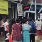 Bus Hiba Utama tabrak bangunan di Jalan I Gusti Ngurah Rai, Duren Sawit, Jakarta Timur. (Foto: Instagram @jktinfo)