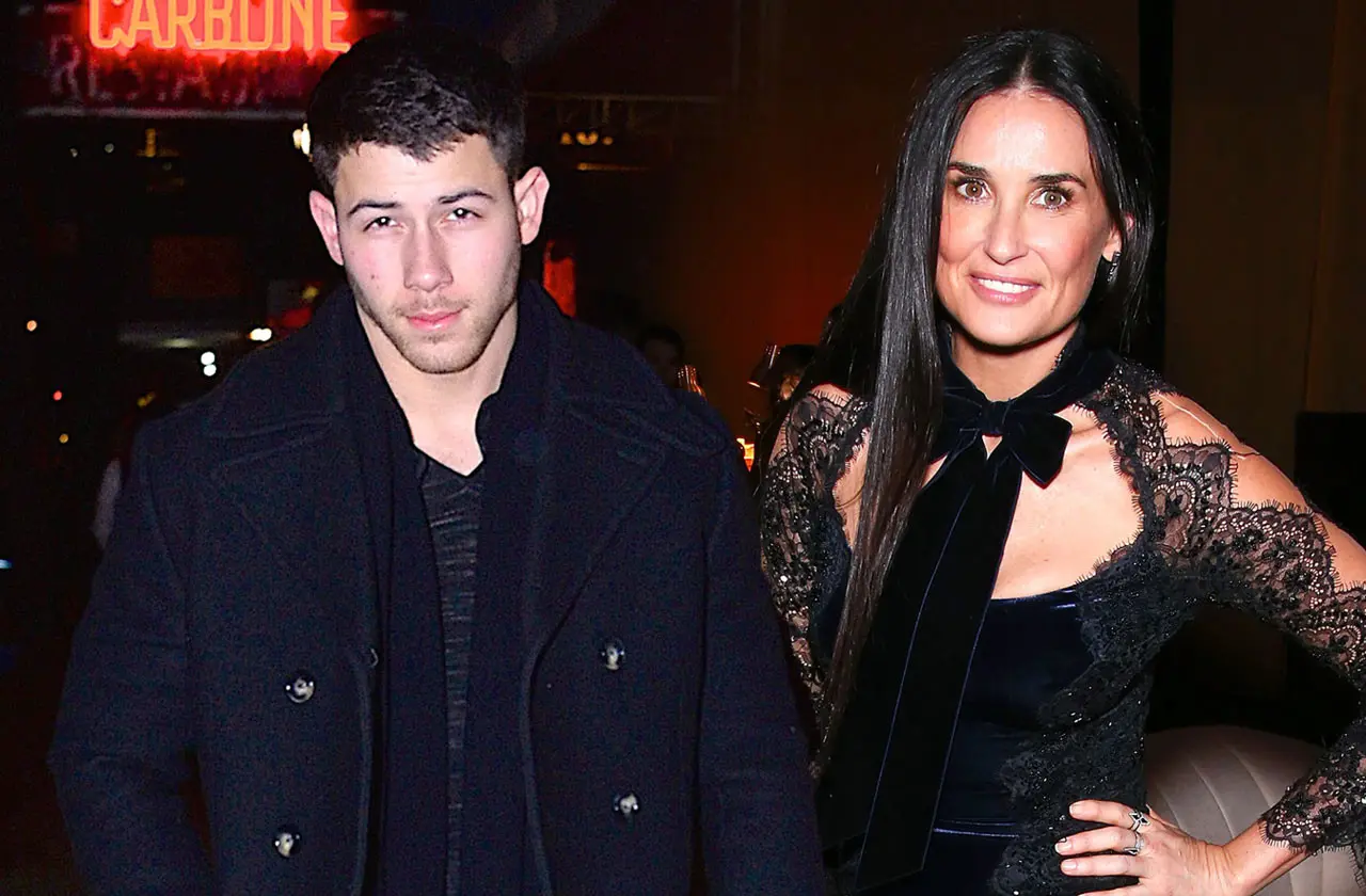 Demi Moore dan Nick Jonas (E!)