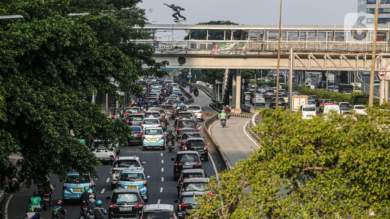 Kemacetan Jakarta di Tengah PSBB
