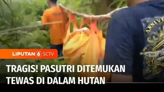 VIDEO: Tragis! Pasutri di Palangka Raya Ditemukan Tewas di Hutan, Korban Wanita Sedang Hamil