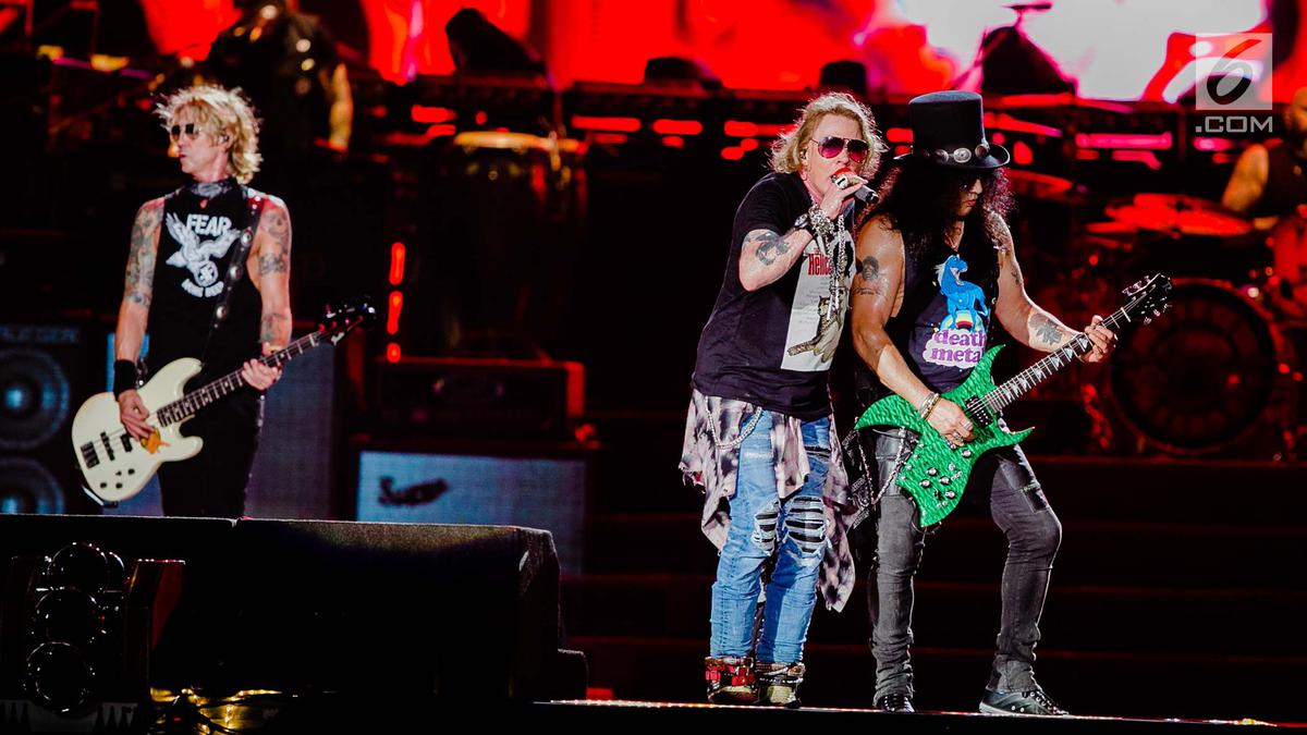 Guns N Roses Jadi Artis Termahal Rajawali Indonesia, Konser Jakarta 2026 Dipastikan Spektakuler!