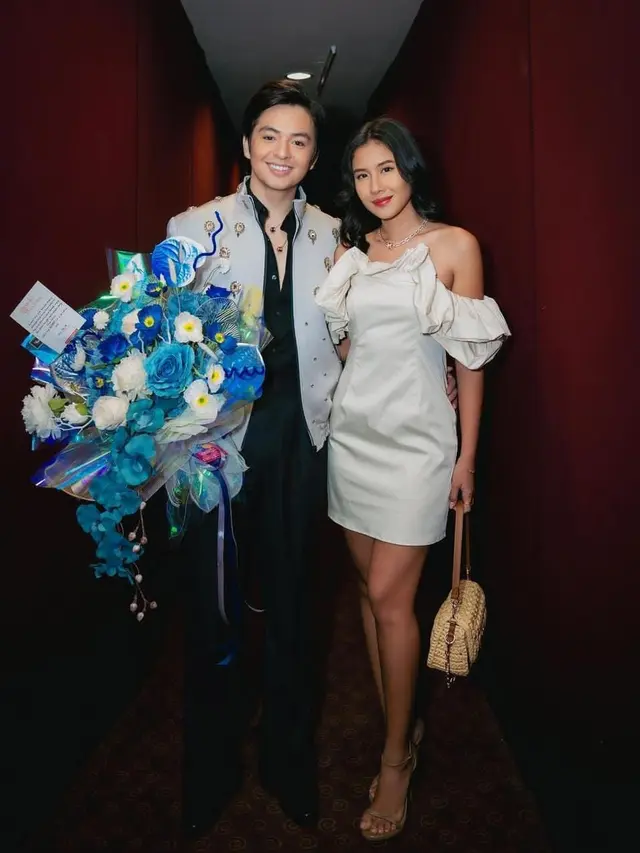 Potret Mesra Angga Yunanda dan Shenina Cinnamon