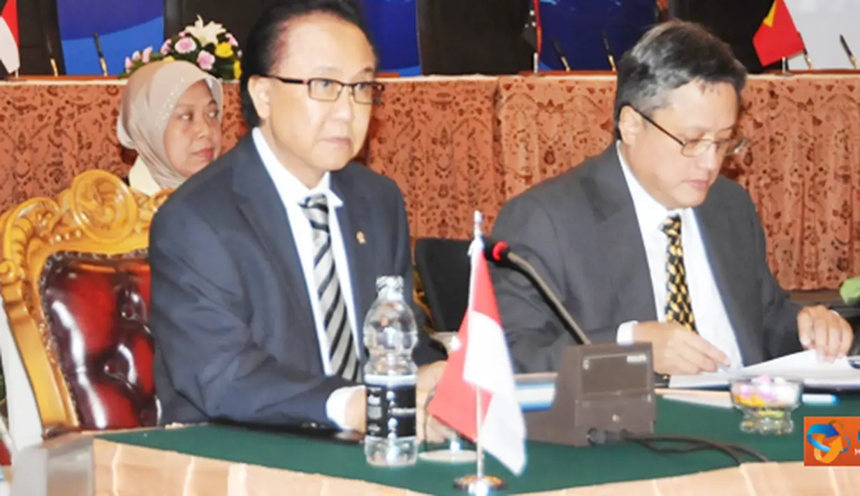 Citizen6, Jakarta: MKP Sharif C.Sutardjo memimpin pertemuan ke III, para menteri negara CTI-CFF. (Pengirim: Efrimal Bahri)