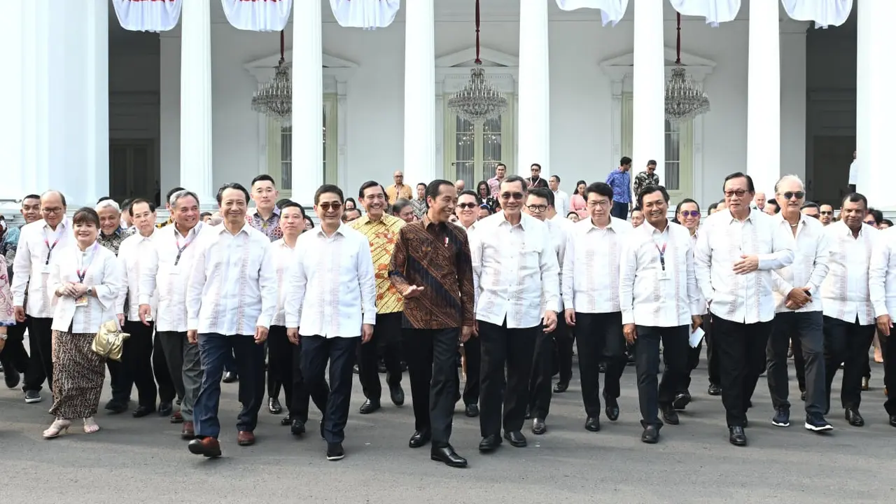 Presiden Jokowi saat membuka ASEAN Business and Investment Summit 2023 di Istana Negara Jakarta, Jumat (1/9/2023). (