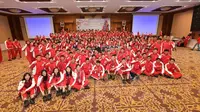 Kontingen Indonesia di ASEAN School Games 2019 di Semarang, Jawa Tengah. (Foto: Dokumentasi ASG 2019)