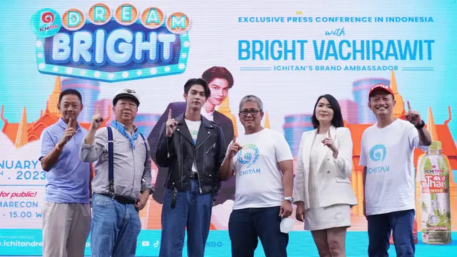 Bright Vachirawit di acara exclusive press conference (Istimewa)