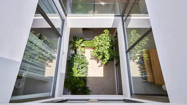 Denah Rumah Konsep Open Space Minimalis (AI)