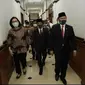 Presiden Joko Widodo (Jokowi) resmi melantik Budi Gunadi Sadikin sebagai Menteri Kesehatan Kabinet Indonesia Maju Periode 2019-2024, menggantikan Terawan Agus Putranto di Istana Negara, Jakarta. Pelantikan dilakukan pada hari ini, Rabu, 23 Desember 2020. (Kementerian Kesehatan RI)