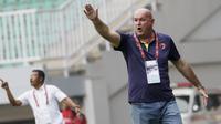 Pelatih PSM Makassar, Bojan Hodak, saat melawan Lalenok United pada laga Piala AFC di Stadion Pakansari, Bogor, Jawa Barat, Rabu (29/1/2020). PSM menang 3-1 atas Lalenok United. (Bola.com/M Iqbal Ichsan)
