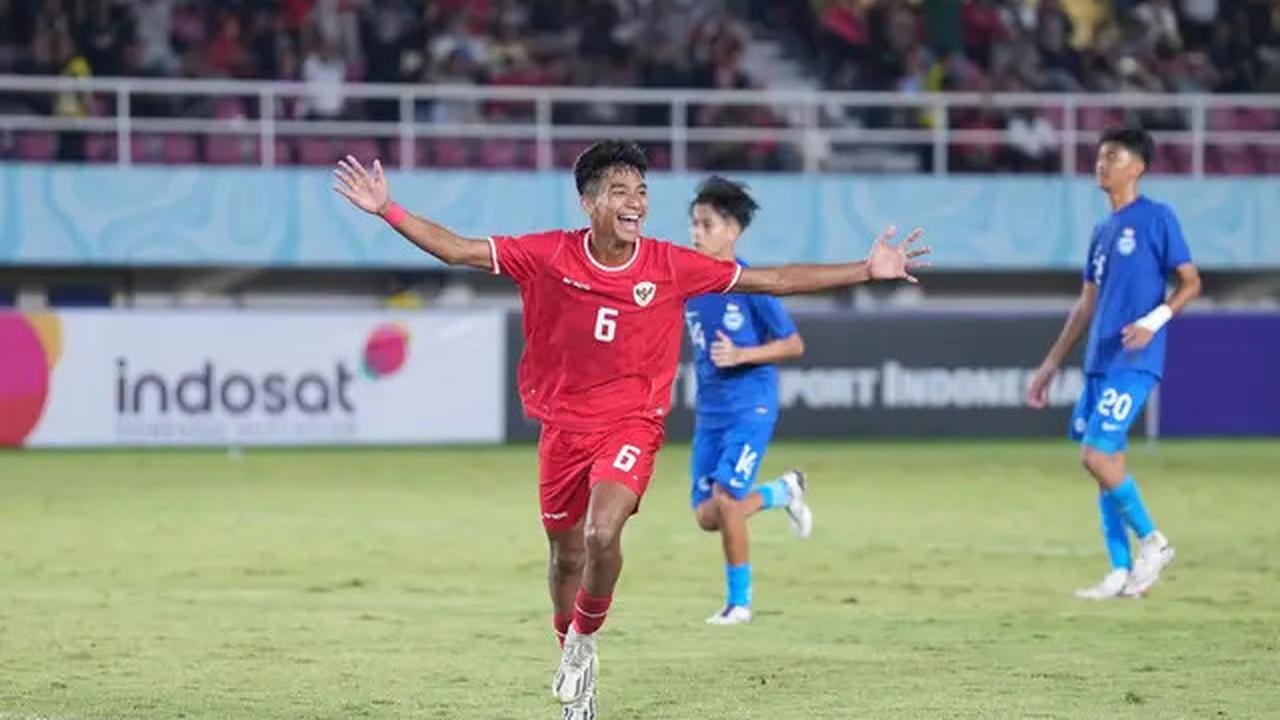 Profil Evandra Florasta, Pemain Timnas Muda Indonesia Pemimpin Top Skor Piala Asia U-17 2025
