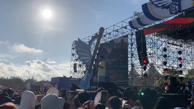 Penampilan RAN di Prost Festival 2022 di Sanur, Bali, Minggu (14/8/2022)