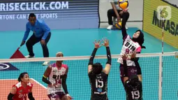 Jakarta BIN menjadi juara Proliga 2024 usai menumbangkan Jakarta Electric PLN 3-2 (25-21, 25-20, 22-25, 21-25, 17-15). (Liputan6.com/Helmi Fithriansyah)