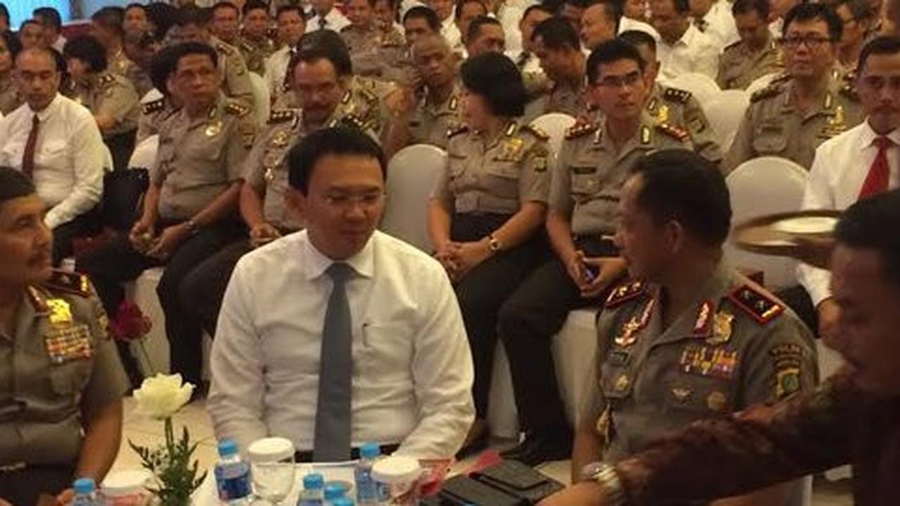 Sambangi Polda Metro, Ahok ajak polisi tuntaskan masalah Jakarta