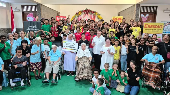 Sido Muncul Menyumbang Rp 200 Juta ke Yayasan Sinar Pelangi, Sebagai Bentuk Cinta untuk Anak-Anak Disabilitas