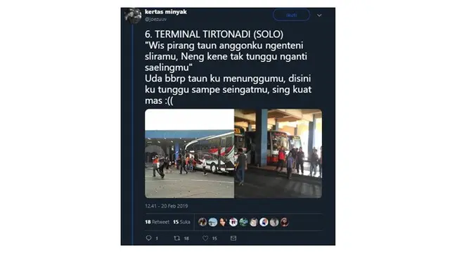 Tempat Menangis Terbaik Versi Lagu Didi Kempot