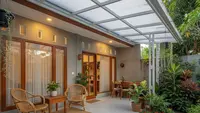 Atap Teras Rumah Transparan Anti Panas: 5 Pilihan Material dan Tips Teknis Pemasangan