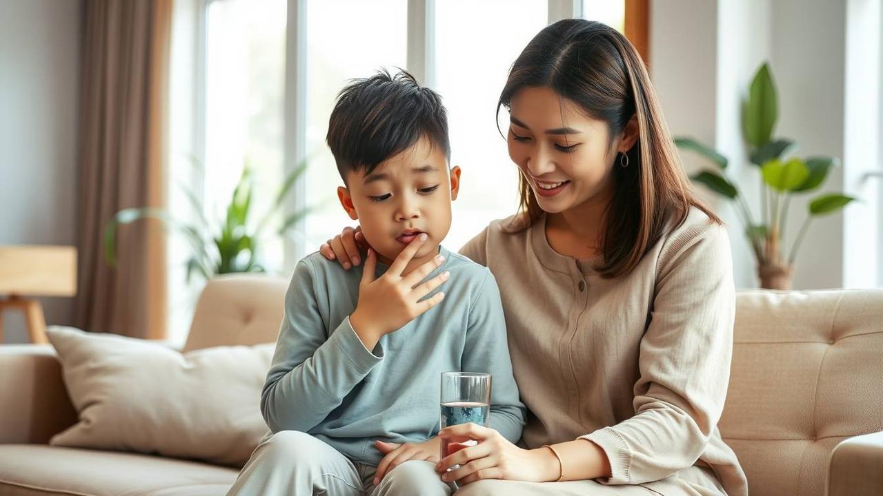 ciri ciri radang pada anak