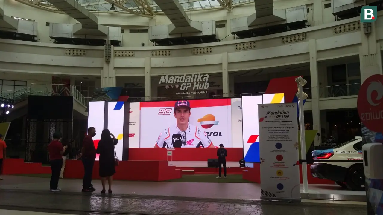 Pembukaan Mandalika GP Hub menjelang MotoGP Indonesia 2022 Seri Mandalika.