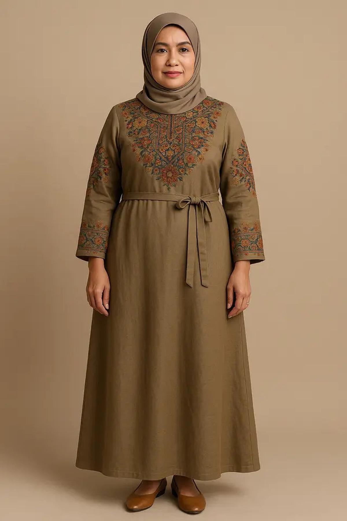 7 Rekomendasi Gamis yang Nyaman untuk Usia 45 Tahun ke Atas, Cocok untuk Aktivitas Sehari-hari