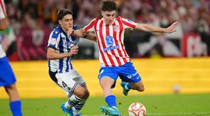 Atletico Madrid menelan kekalahan 3-4 dari Real Sociedad lewat adu penalti pada laga final Copa del Rey musim ini di Estadio La Cartuja, Sevilla, Minggu (19/04/2026) dini hari WIB. Penentuan pemenang dilakukan lewat babak tos-tosan karena kedua tim bermain imbang 2-2 selama 120 menit. (AP Photo/Jose Breton)