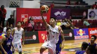 Aspac Jakarta meraih kemenangan saat berhadapan dengan Bandung Utama dalam lanjutan IBL 2016 di GOR Bima Sakti, Malang, Kamis (4/2/2016). (IBL)