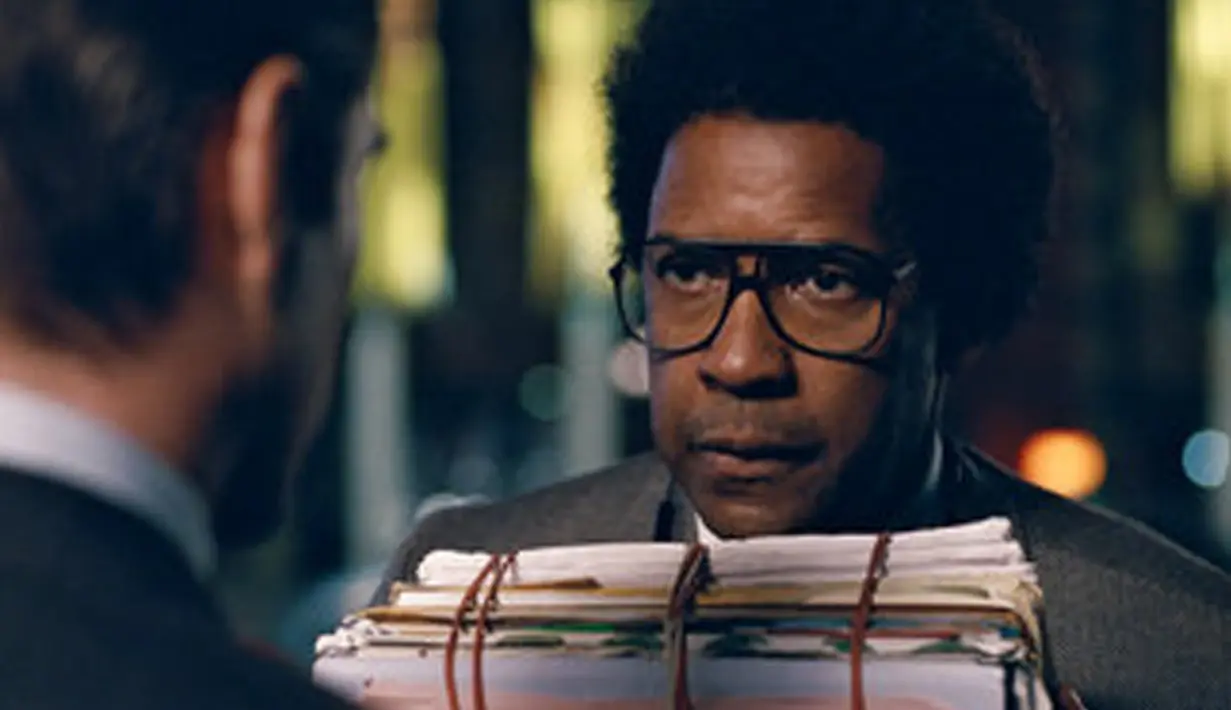 Nama Denzel Washington bersaing untuk memenangkan nominasi Best Actor Leading Role (Aktor Utama Terbaik) pada gelaran Academy Awards ke-90 atau Oscar 2018  lewat aktingnya di Film Roman J. Israel, Esq. (Sony Pictures via AP)