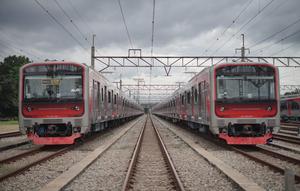 KAI Commuter mengoperasikan dua rangkaian KRL baru diproduksi PT INKA (Persero). (Dok KCI)