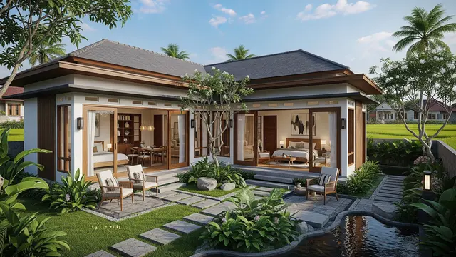 Model Rumah Pensiunan yang Nyaman dan Hemat Perawatan/Gemini AI