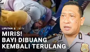 Miris! Bayi Dibuang kembali Terulang