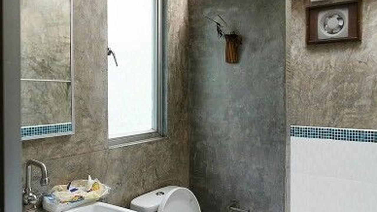 Kamar Mandi Khas Pedesaan Ala Industrial