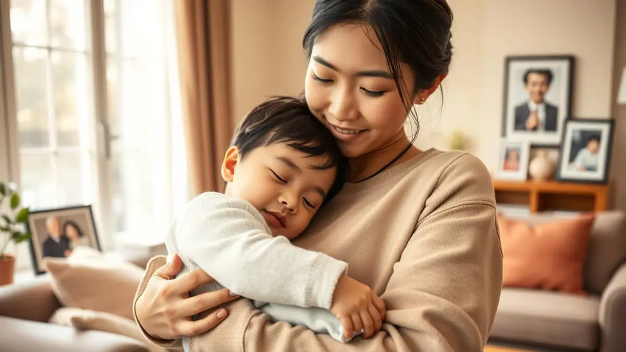 mimpi gendong anak kecil laki laki