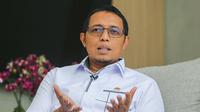 Kepala Kantor Komunikasi Kepresidenan, Hasan Nasbi. (Liputan6.com/Angga Yuniar)