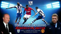 West Bromwich Albion vs Manchester United (Liputan6.com/Ilman Ridwan)