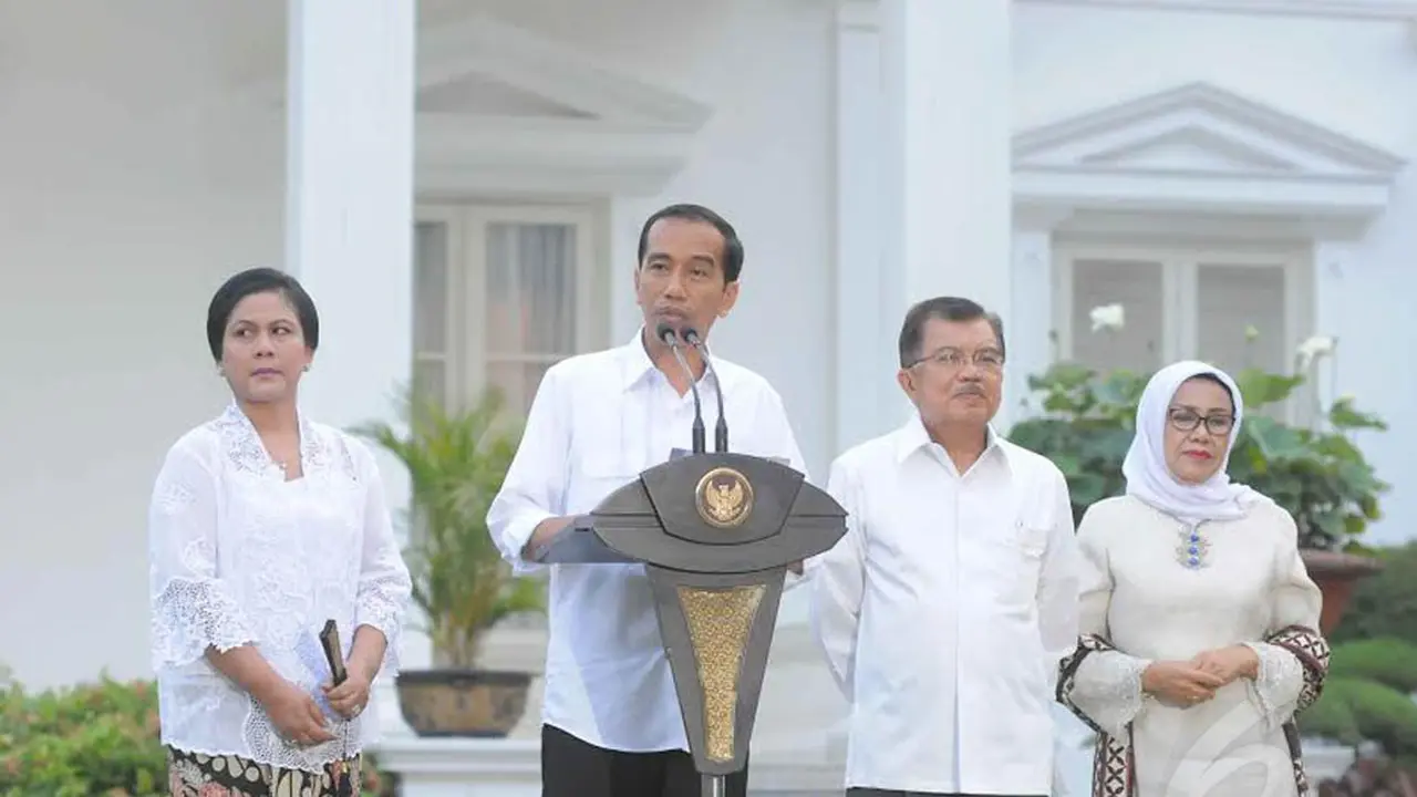 Luapan Bahagia Menteri Kabinet Kerja Usai Diumumkan Presiden