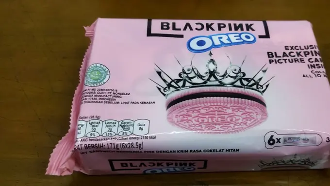 Viral Oreo Edisi BLACKPINK Berhadiah Photocard, BLINK Siap-siap!