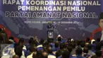 Ketua Umum Partai Amanat Nasional (PAN) Zulkifli Hasan memberikan arahan saat pembukaan Rapat Kordinasi Nasional (Rakornas) Pemenangan Pemilu Partai Amanat Rakyat di Jakarta, Rabu (14/12). (Liputan6.com/Faizal Fanani)