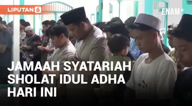 Jamaah Syatariah di Padang Gelar Sholat Idul Adha Hari Ini