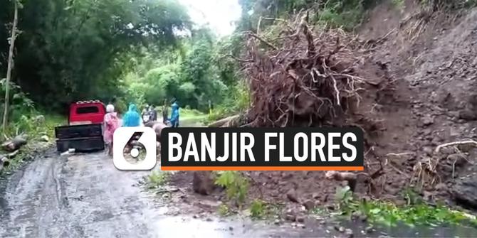 VIDEO: Banjir Bandang, Transportasi ke Flores Timur Terputus