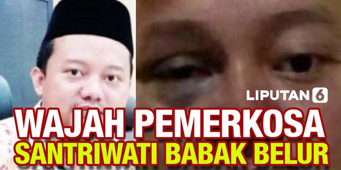 VIDEO: Beredar Foto Wajah Pelaku Pemerkosa Belasan Santriwati, Herry Wirawan Babak Belur