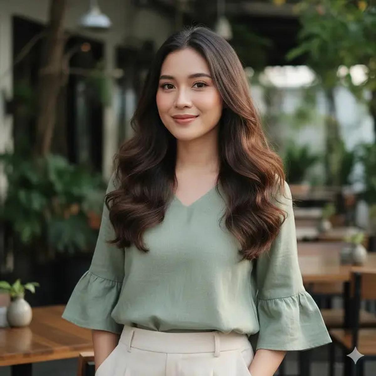 7 Model Rambut Wanita Panjang Bergelombang, Cocok untuk Berbagai Bentuk Wajah