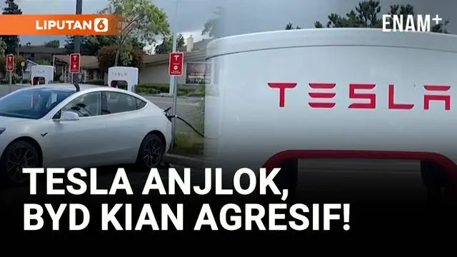 VIDEO: Penjualan Tesla Anjlok! Kompetitor Agresif Ambil Alih Pasar
