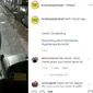 Pemotor Terobos Busway Malah Marah-Marah (Instagram)