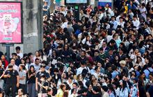 FOTO: Potret Warga Bangkok Panik Berhamburan saat Gempa Dahsyat Myanmar Terasa Kuat Sampai Thailand