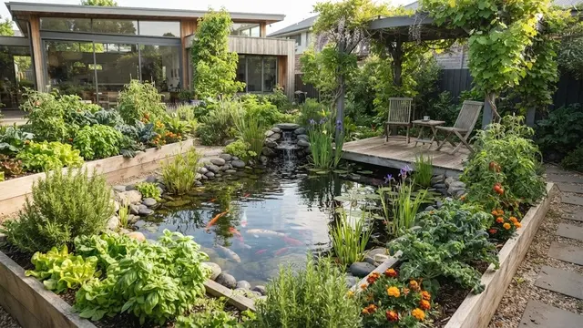 Cara Membuat Sistem Ternak Ikan dan Kebun Sayur yang Saling Menguntungkan