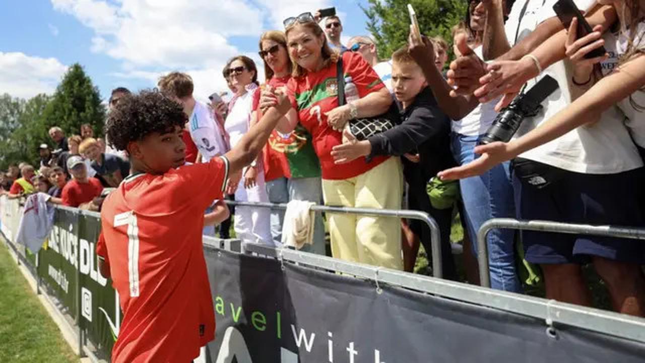 Pemandu Bakat MU Pantau Debut Cristiano Ronaldo Jr di Timnas Portugal U-15
